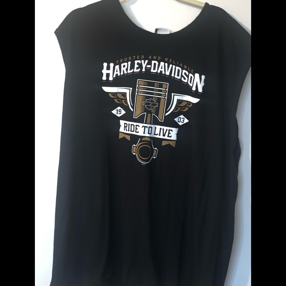 Used Harley Davidson tank top